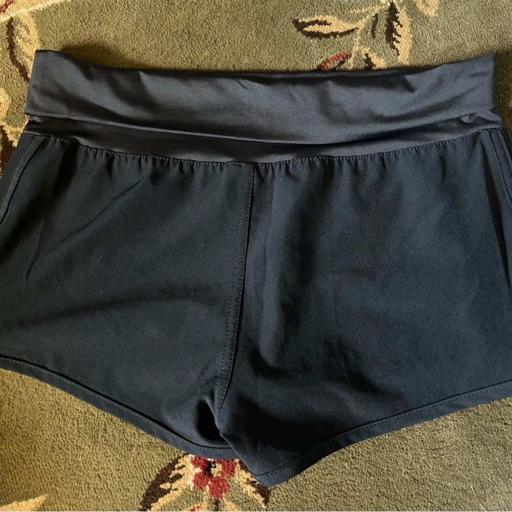 Hurley Women's Dark Gray Athletic Shorts